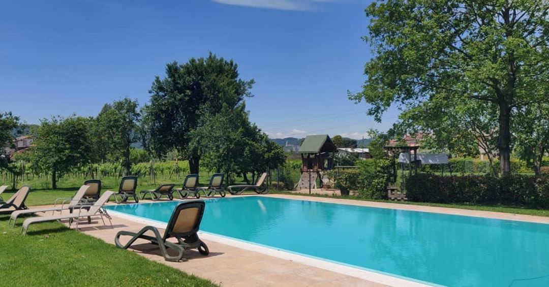 Agriturismo L'Albara - Wines, Pool & Spa Villaganzerla Luaran gambar